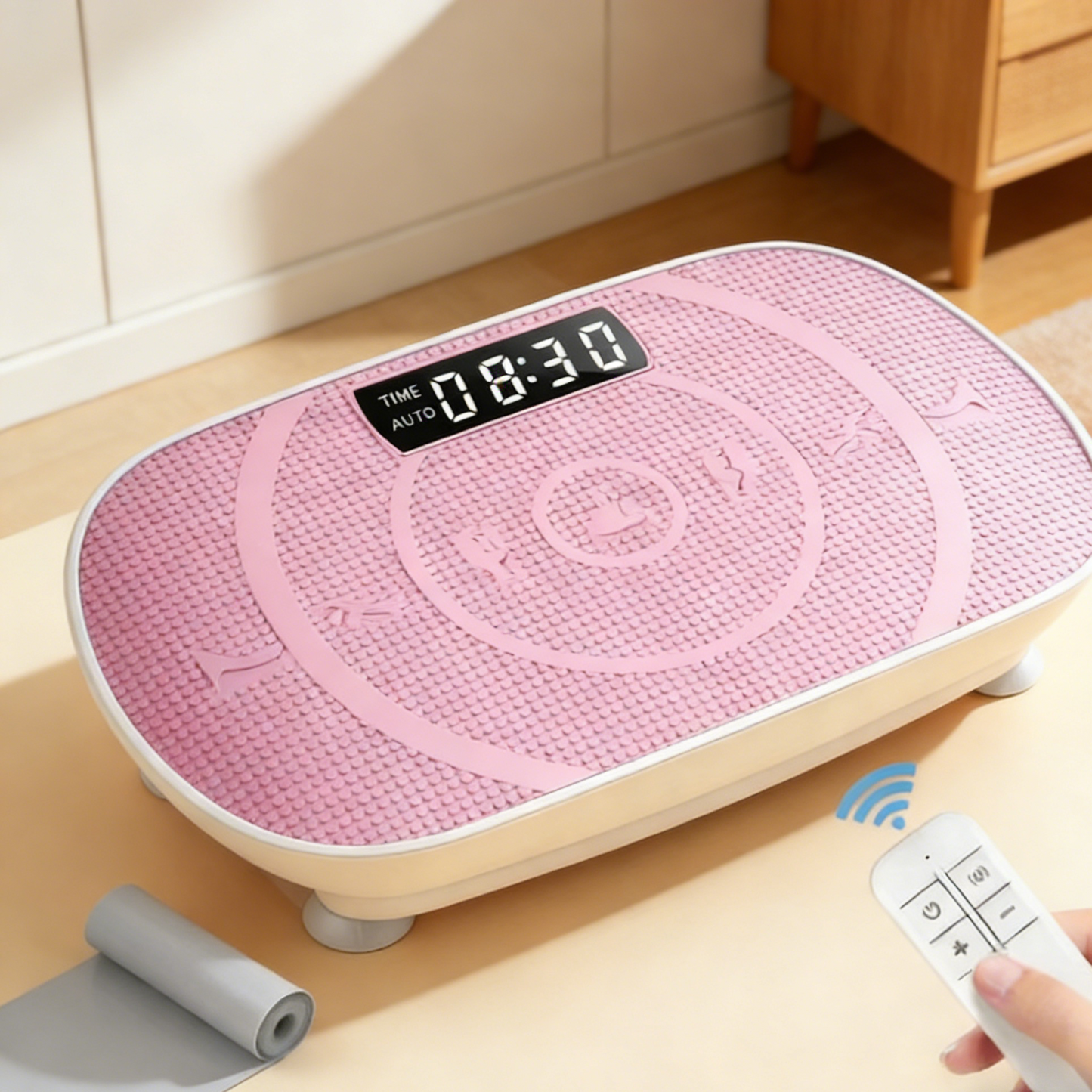 VitalFlow™ Vibration Plate: Tone & Slim Legs Faster with Gentle Therapy