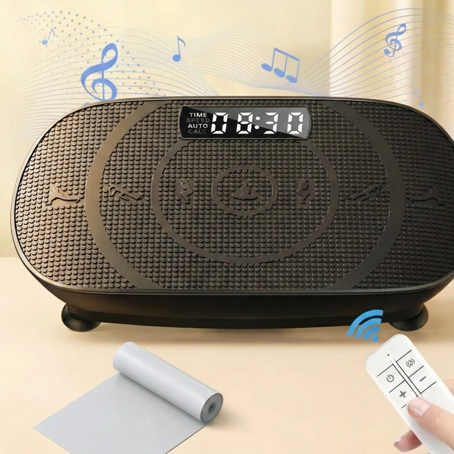 VitalFlow™ Vibration Plate: Tone & Slim Legs Faster with Gentle Therapy