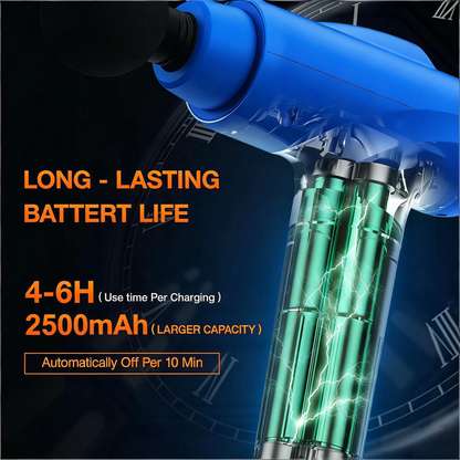 Deep Tissue Massage Gun with 8 Massage Heads