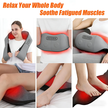Shiatsu Neck & Full-Body Massager with Heat