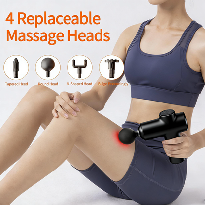 Mini High-Torque Massage Gun for Deep Muscle Relief