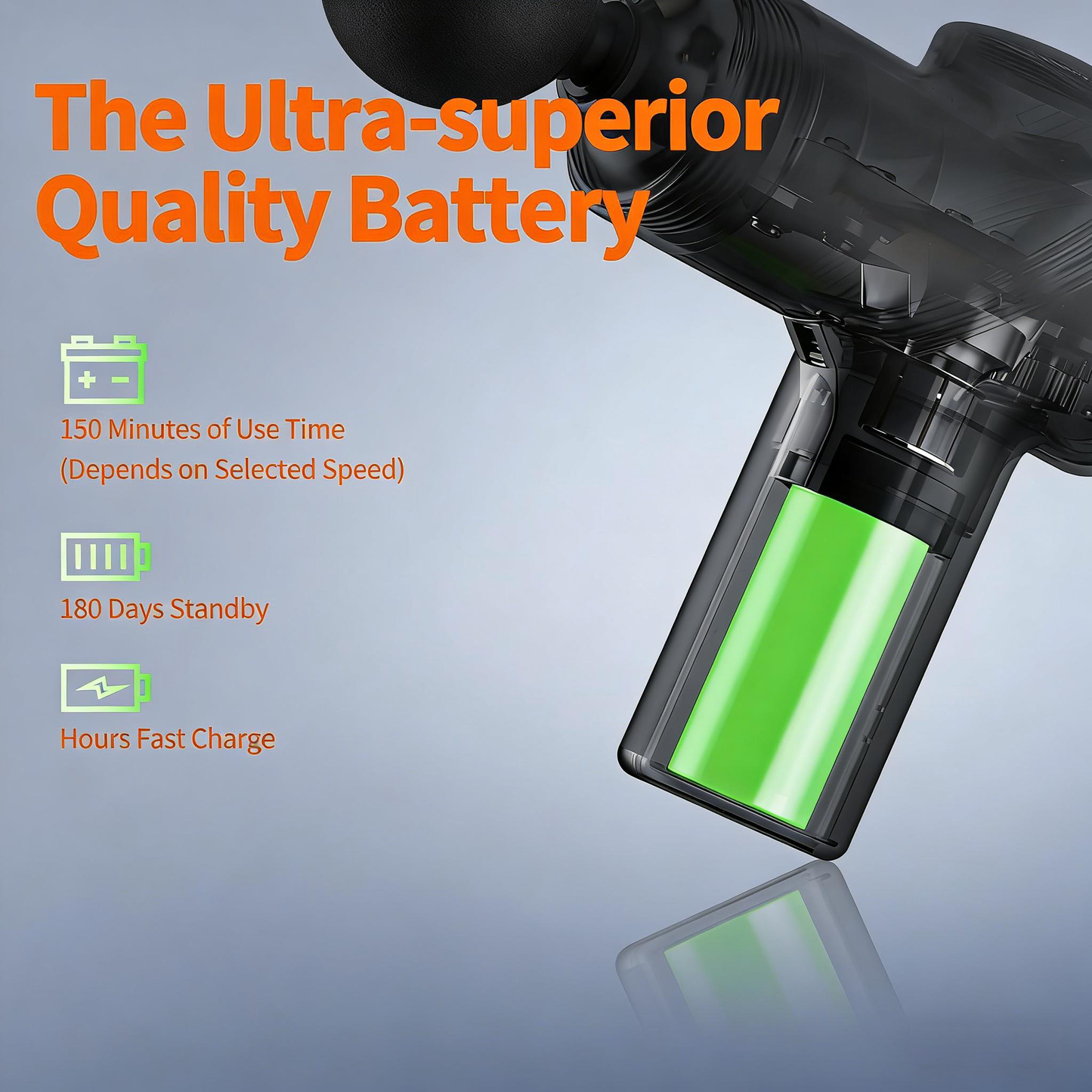 Mini High-Torque Massage Gun for Deep Muscle Relief