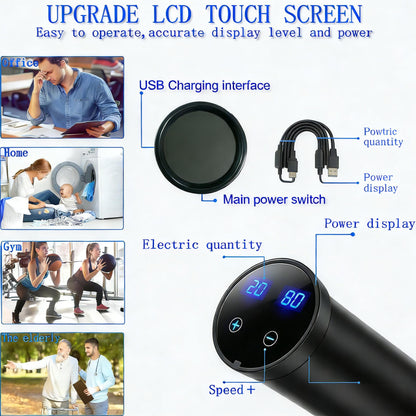 Portable Massage Gun: Deep Muscle Relief for Daily Comfort